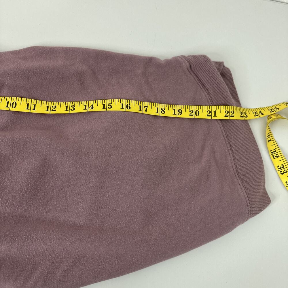 Athleta Sweatshirt‎ Womens Large Purple Pullover Athleisure Boxy Stretch - Picture 11 of 12